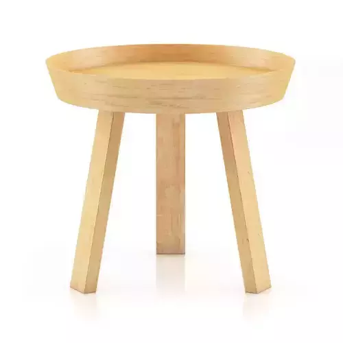 Round Wooden Table