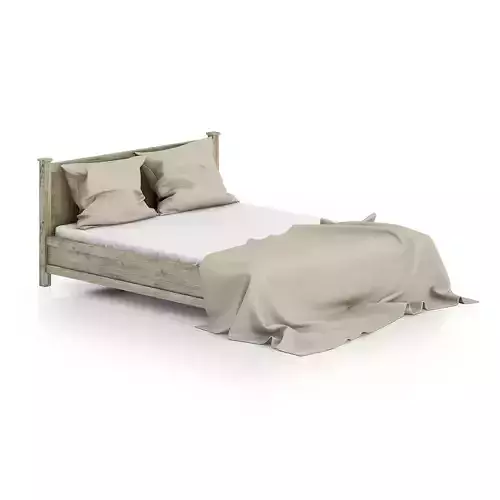 Wooden Bed