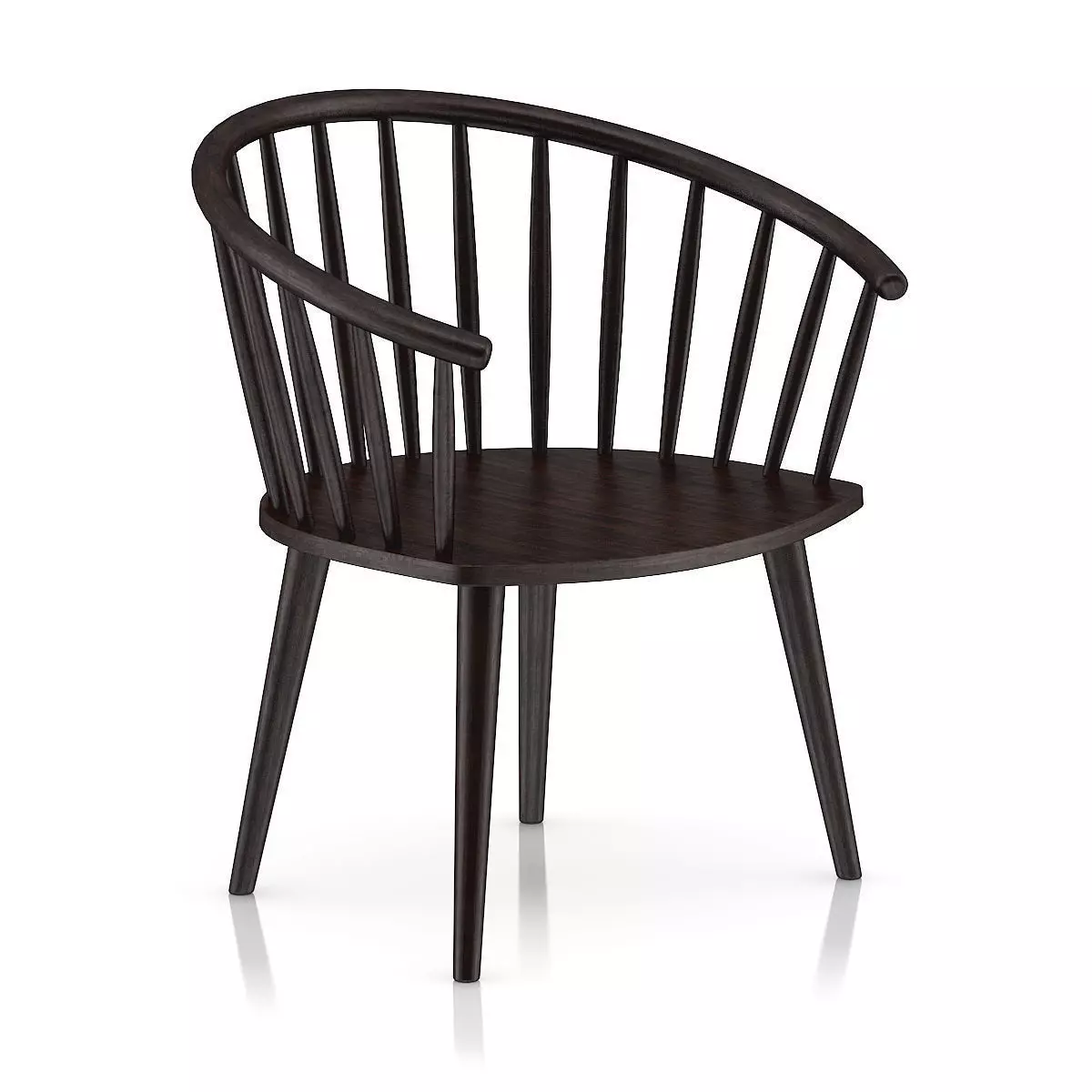 Wooden Chair 4 3D model