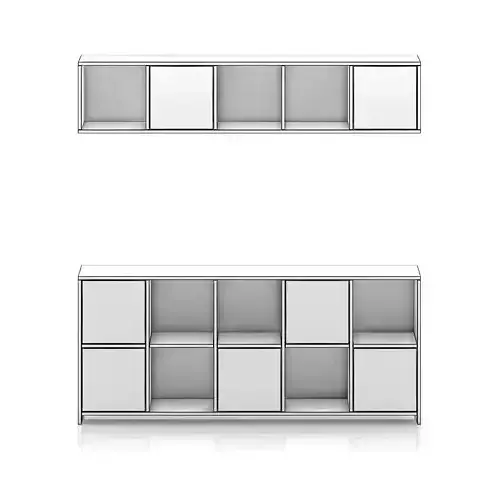 Standing and Handing Shelves