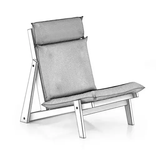 Grey Lounge Chair