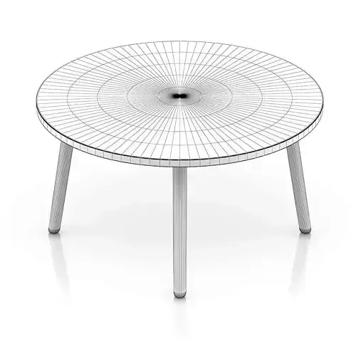 White Round Table