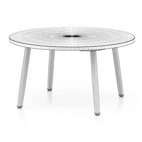 White Round Table