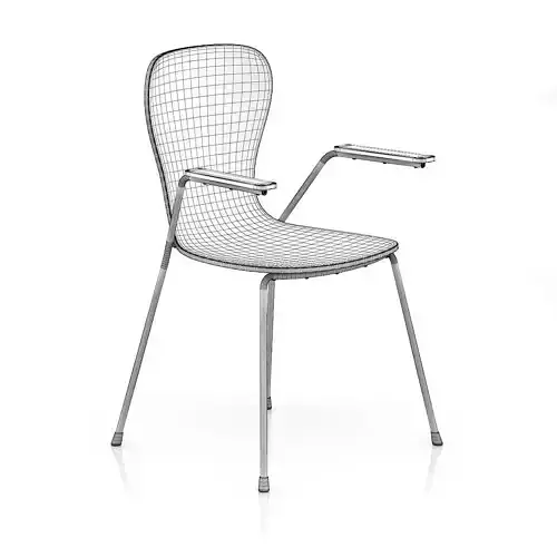 Wood and Metal Chair 2