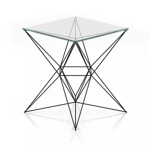 Modern Glass Table 3D model