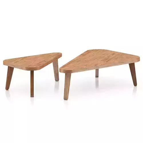 Two Triangle Coffee Tables