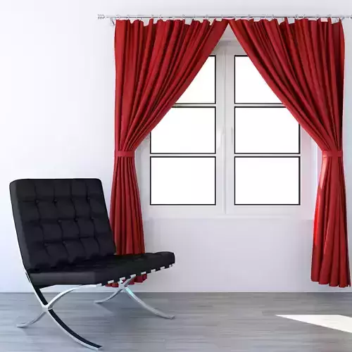 Red Curtains