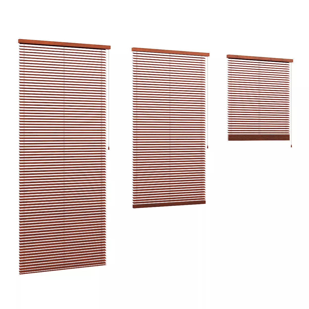 Wooden Shutters 2 3D model_0