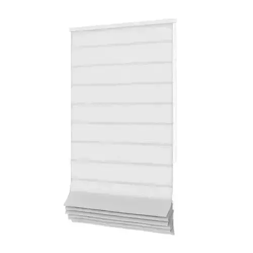 White Roman Blinds