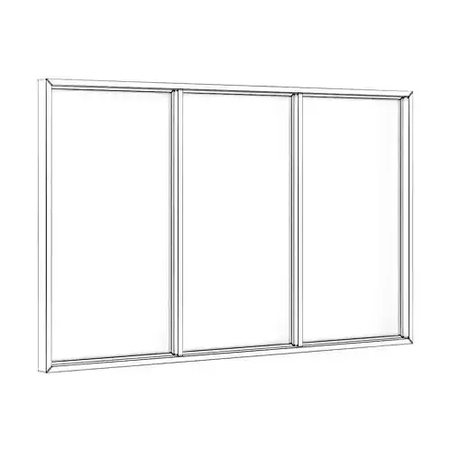 Black Metal Window 3100mm x 1880mm