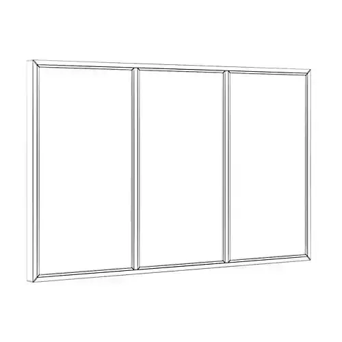 Black Metal Window 3100mm x 1880mm