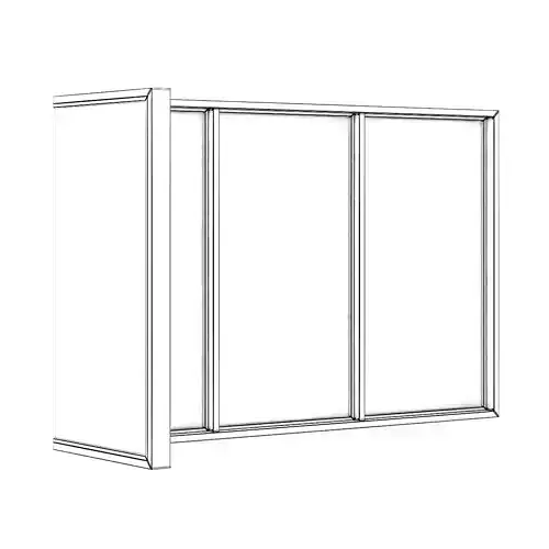 Black Metal Corner Window 3040mm x 1880mm
