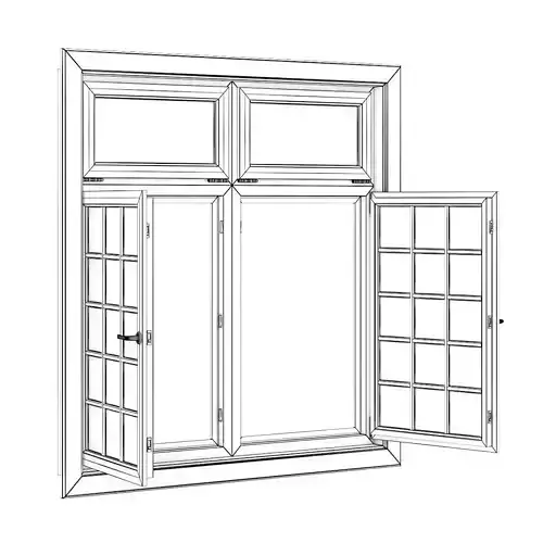 Plastic Window 1940mm x 2020mm