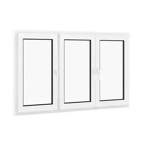Plastic Window 1970mm x 1120mm 3D model
