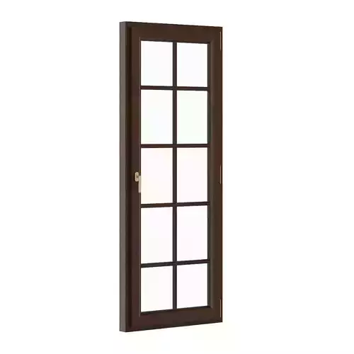 Wooden Window 900mm x 2300mm 3D model