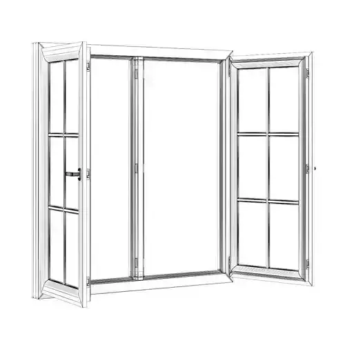 Wooden Window 1530mm x 1600mm