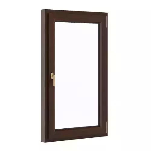 Wooden Window 900mm x 1500mm 3D model