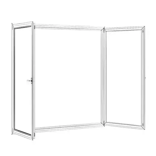 Metal Window 2214mm x 2100mm