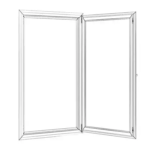 Metal Window 910mm x 1500mm