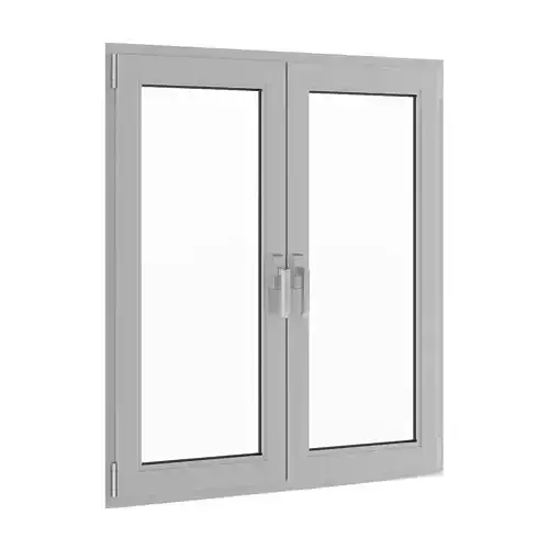 Metal Window 1180mm x 1260mm 3D model