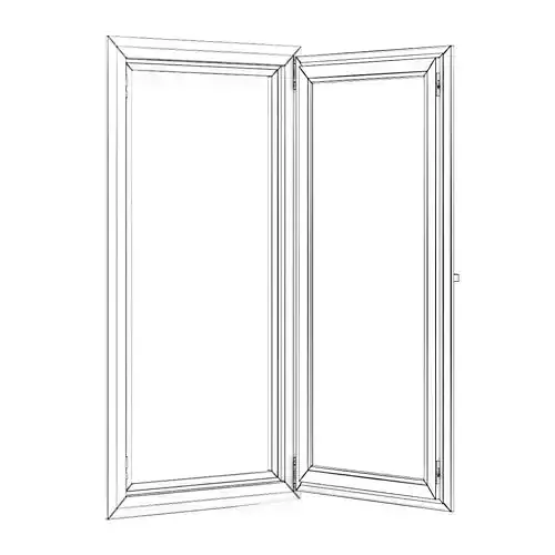  Metal Window 620mm x 1260mm