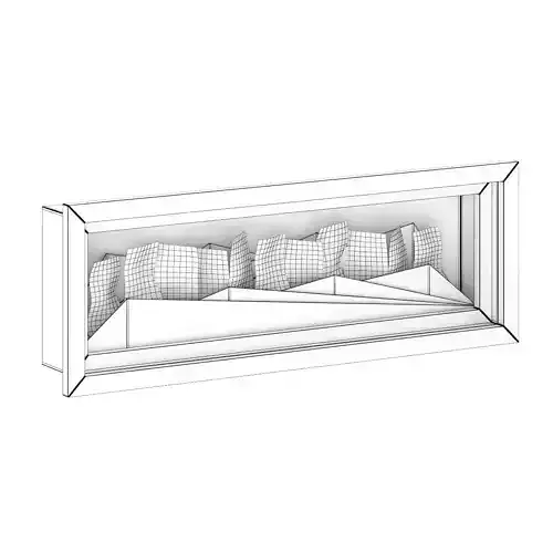 Wall Gas Fireplace 2