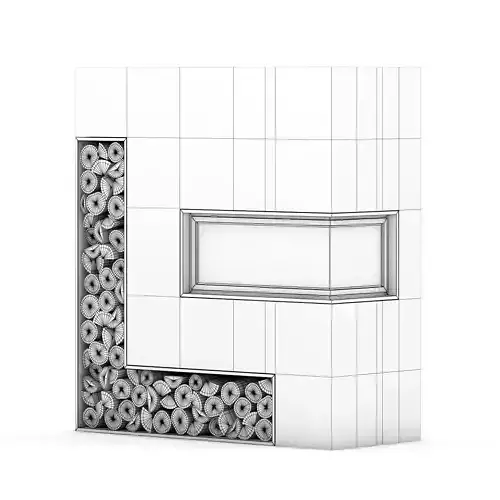 Large Wall Fireplace