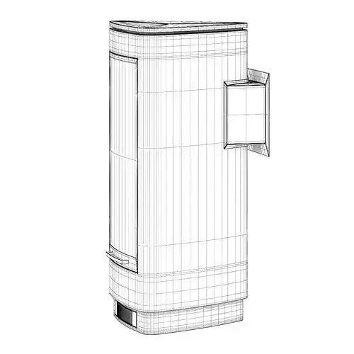 Standing Metal Fireplace 1