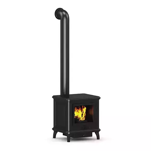 Classic Metal Fireplace