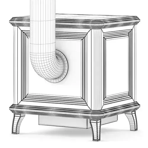 Classic Metal Fireplace