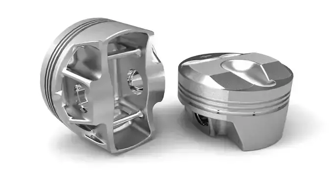 Engine piston 3D model