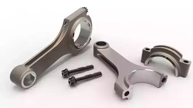 Connecting rod H profile