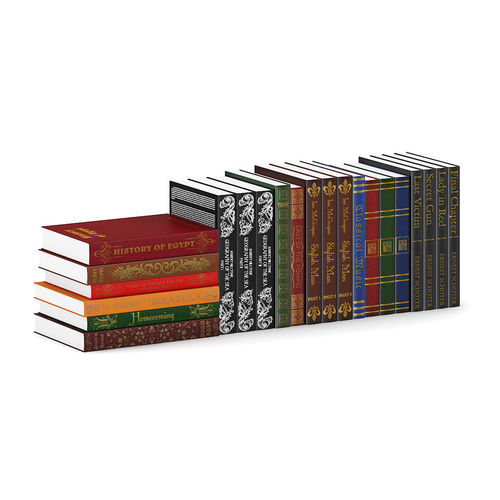 Classic Books 3D model