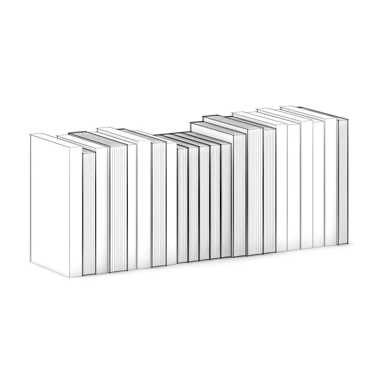 Architecture and Design Books 3 3D model_4
