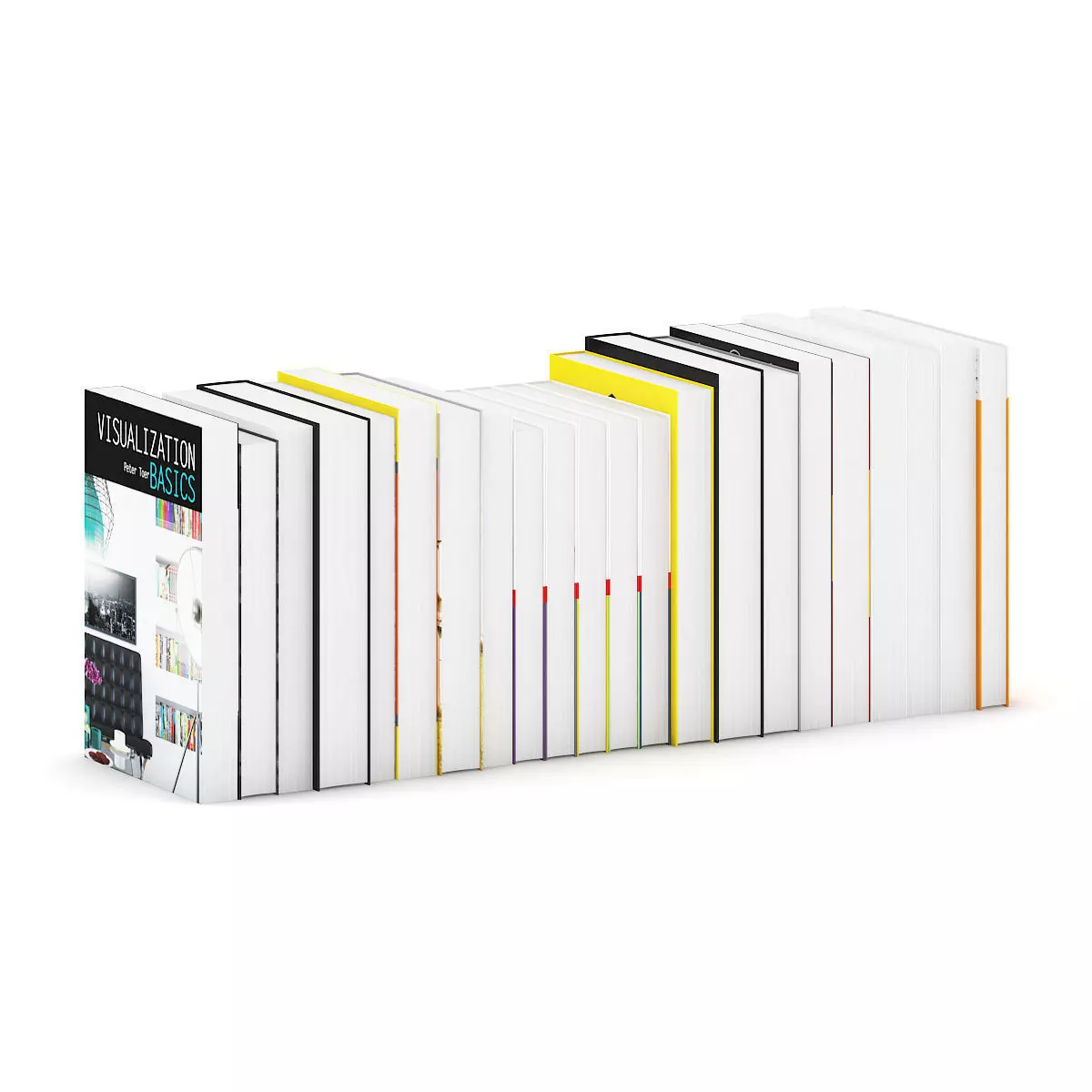 Architecture and Design Books 3 3D model_5