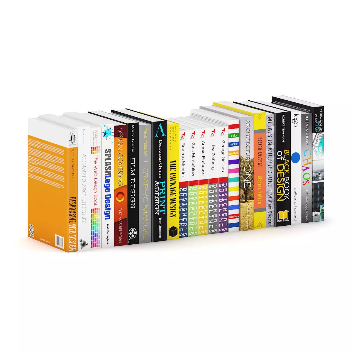 Architecture and Design Books 3 3D model_3