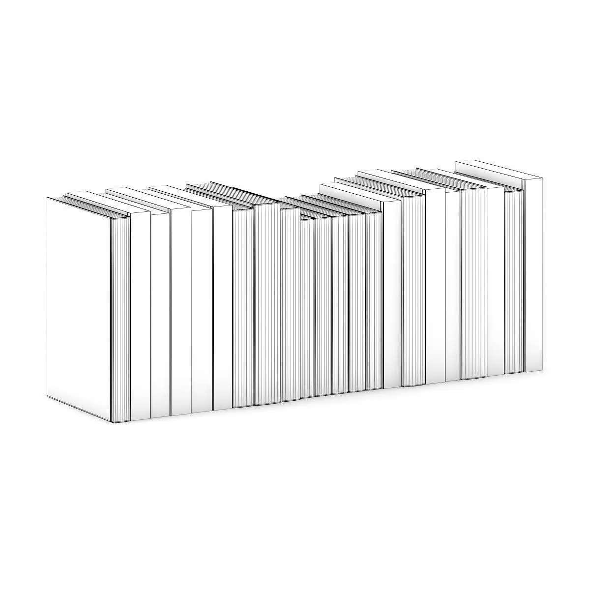 Architecture and Design Books 3 3D model_2