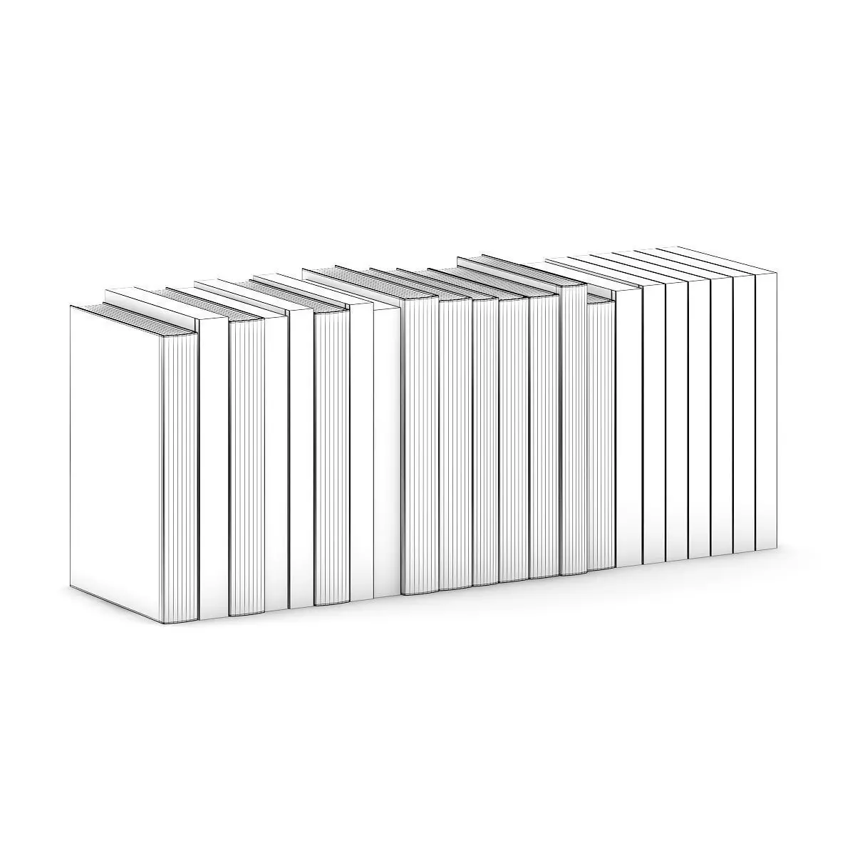 Architecture and Design Books 1 3D model_2