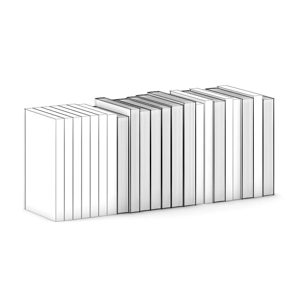 Architecture and Design Books 1 3D model_4