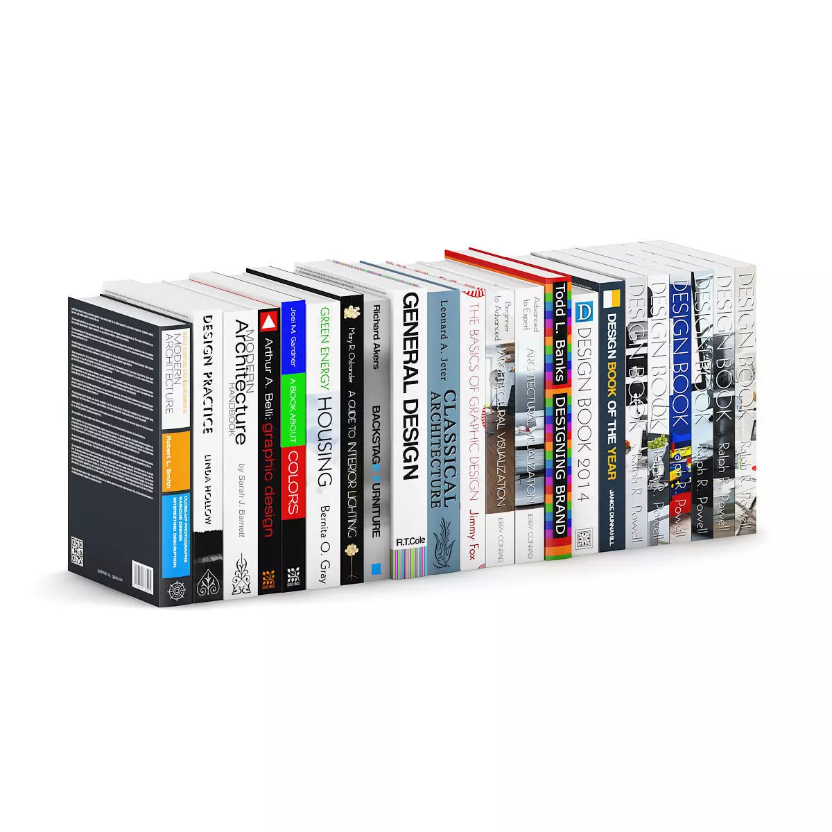 Architecture and Design Books 1 3D model_3