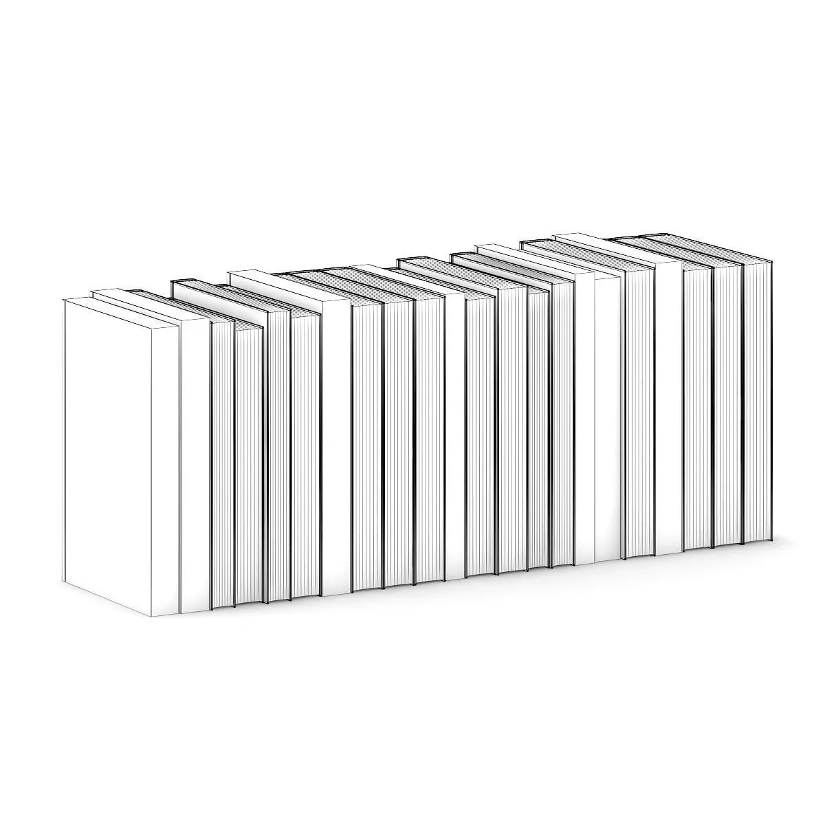 Guide Books 3 3D model_4