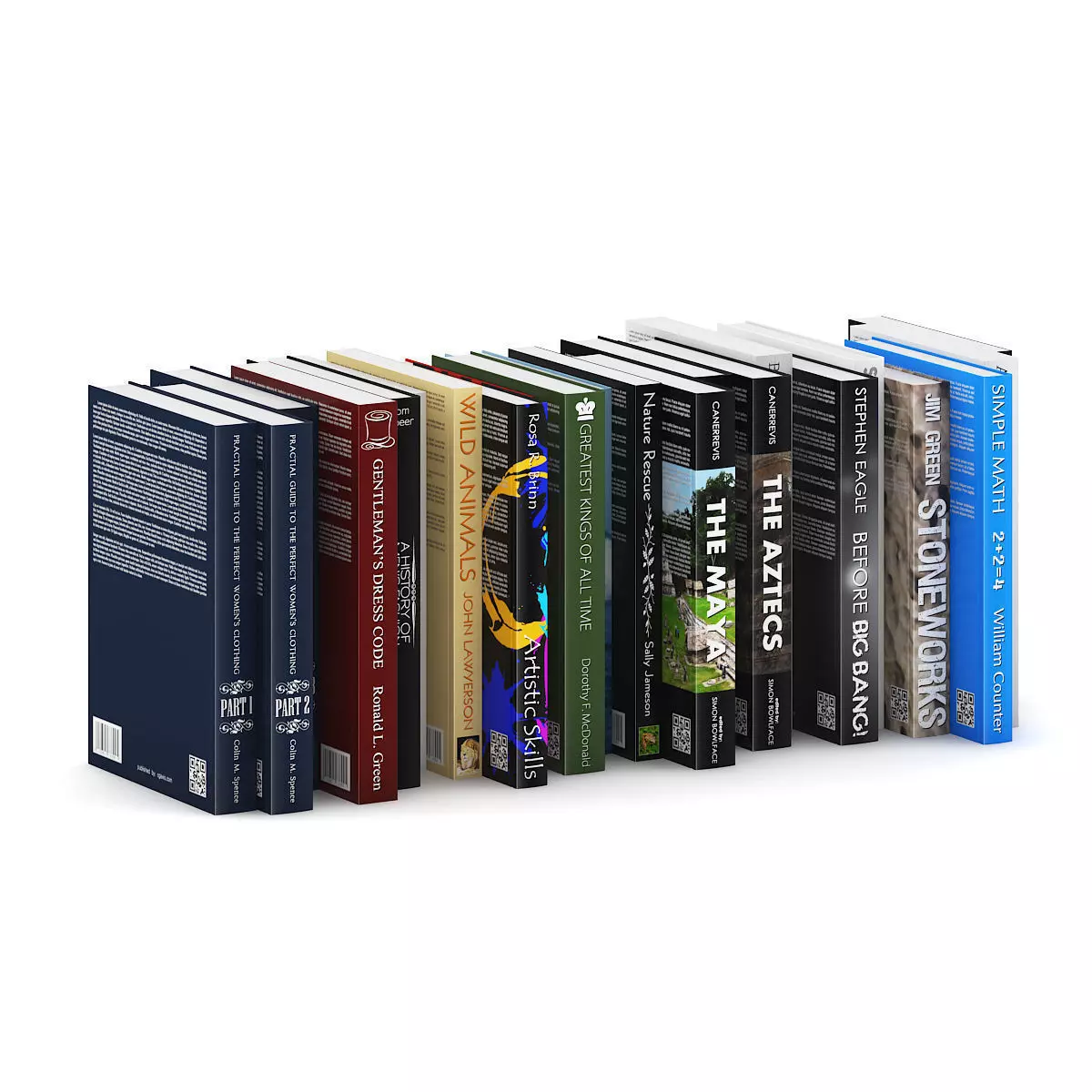 Guide Books 3 3D model_9
