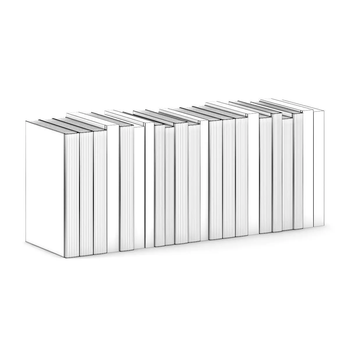 Guide Books 3 3D model_2