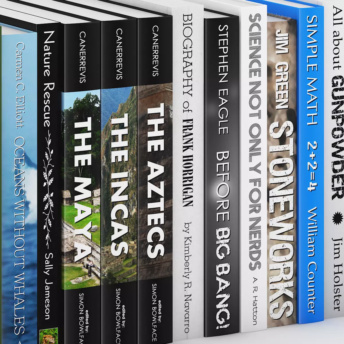 Guide Books 3 3D model_7