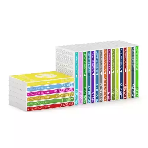 Encyclopedia 4 stack of colorful books