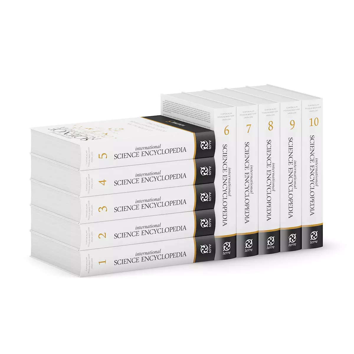 Encyclopedia 2 christian bible study set 3D model