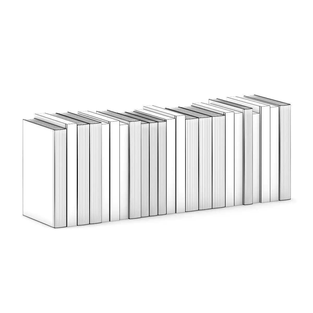 Guide Books 1 3D model_2