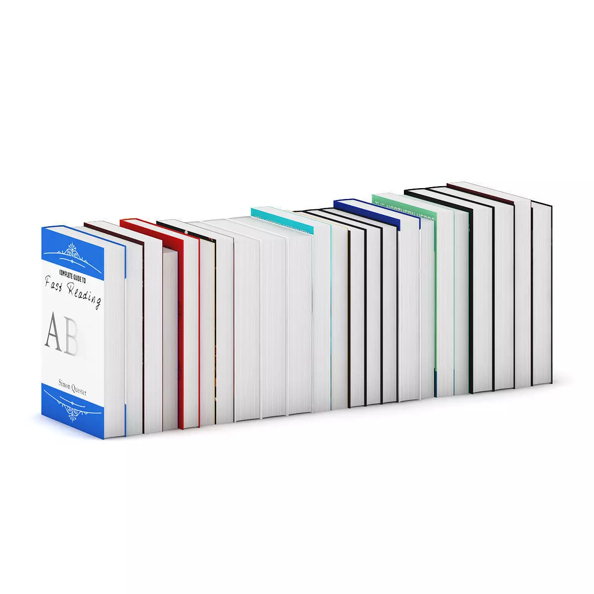Guide Books 1 3D model_5