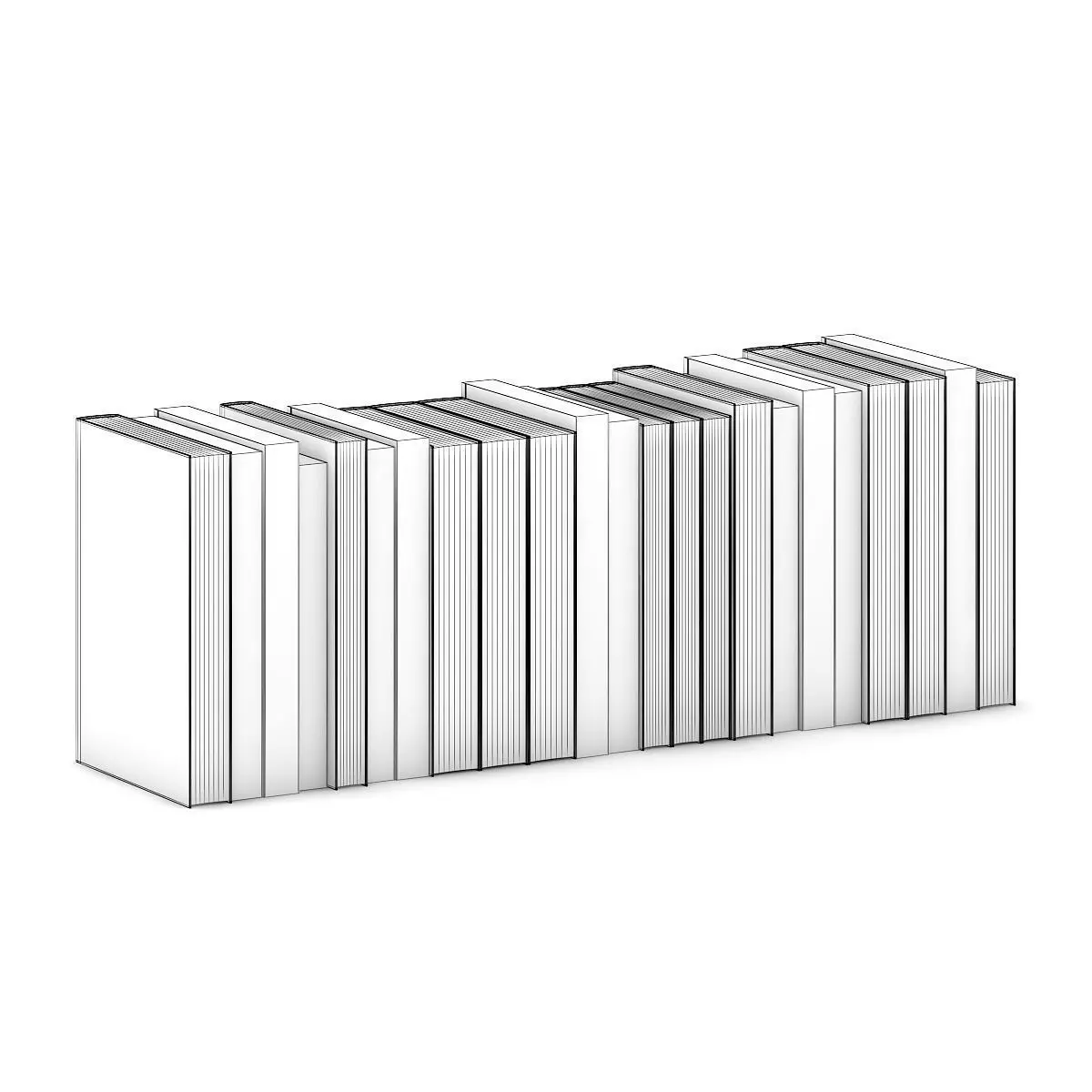 Guide Books 1 3D model_4