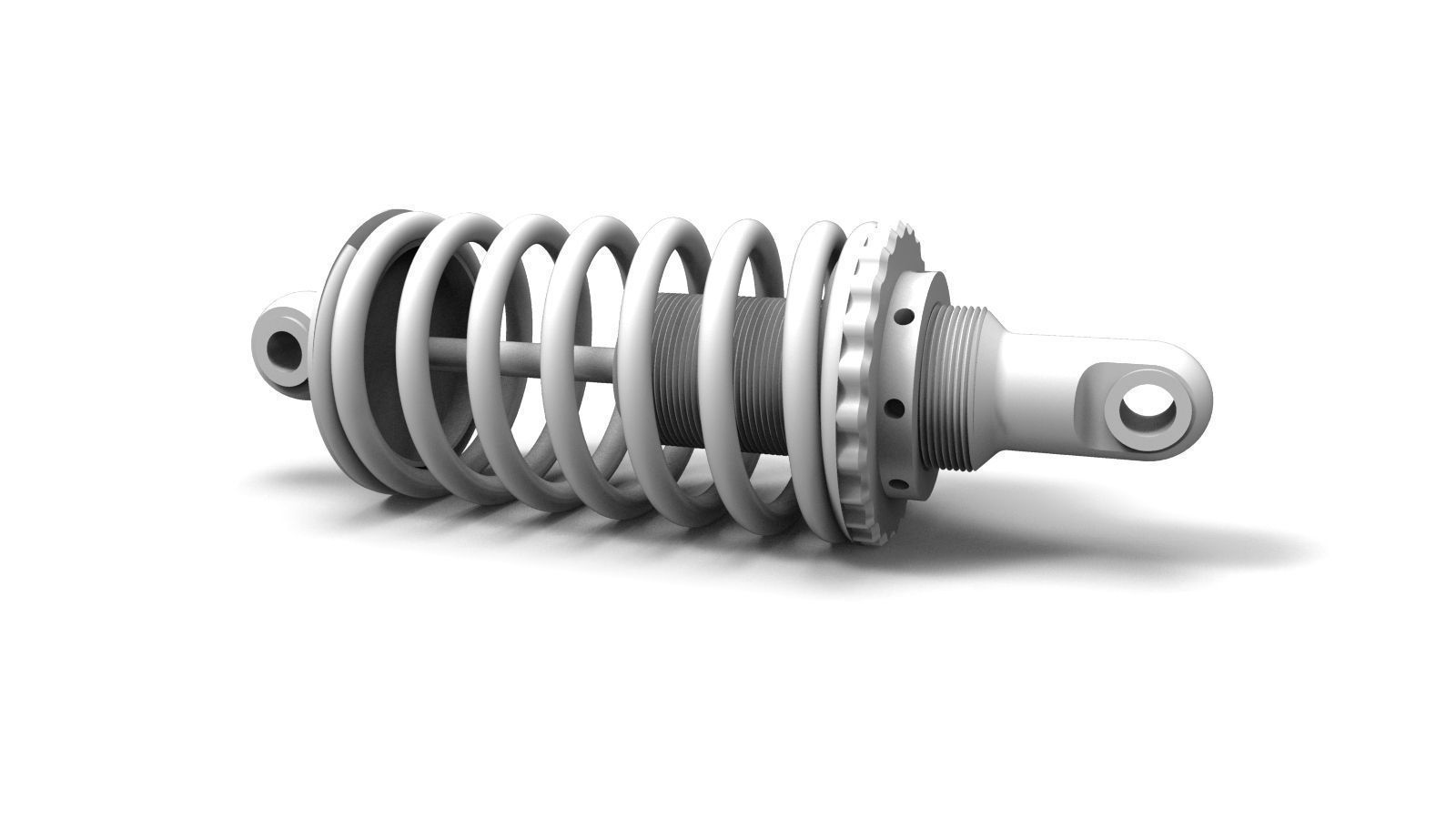 Suspensions suspension spring 3D model_2